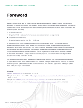 A Guide to Single-Cell Sequencing | GENEWIZ from Azenta